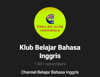 Klub Belajar DAN KUIS Bahasa Inggris